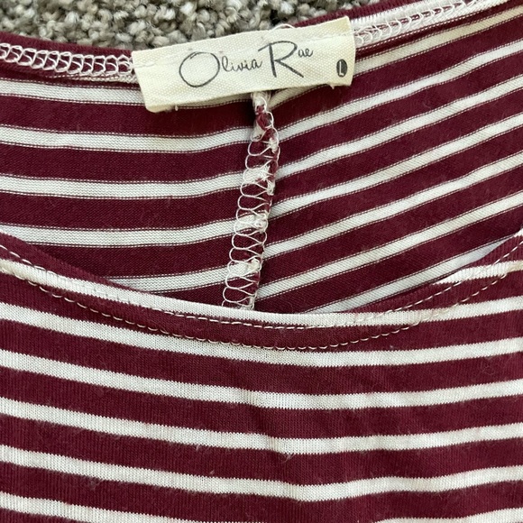 Olivia Rae Striped Dress - Picture 2 of 2